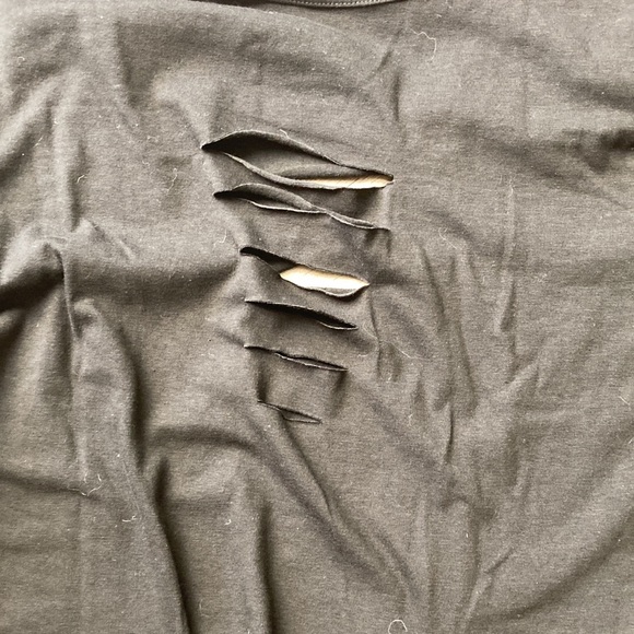 NEW Full Throttle Saloon Rhinestone Long Sleeve Motorcycle Top - Picture 9 of 13